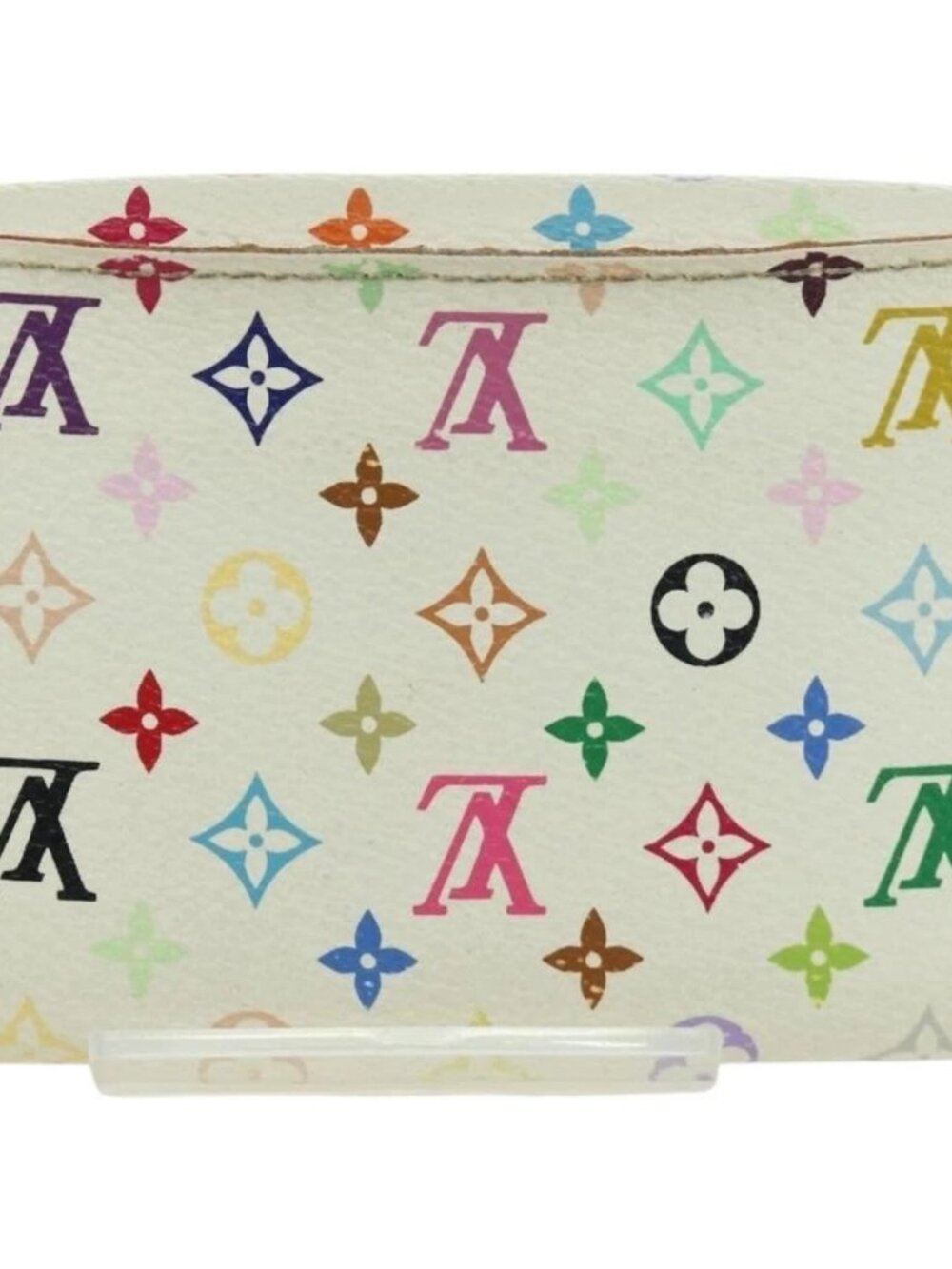 LOUIS VUITTON Multicolor Anvelop Cult De Vuitto Card Case M66557 LV Auth 173397A - Picture 2 of 14